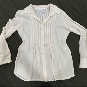 Oscar de la Renta Button-Up Blouse